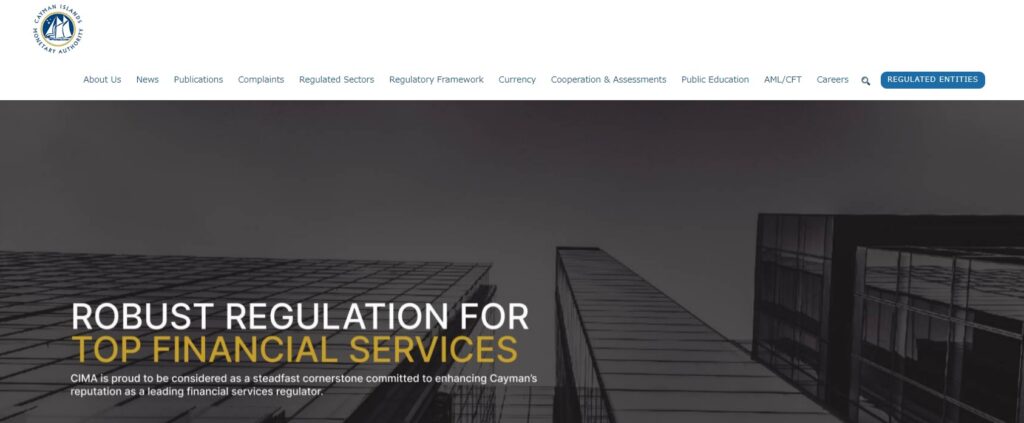 ケイマン諸島金融庁(CIMA)