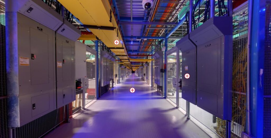 エクイニクス NY4データセンター コロケーションフロア