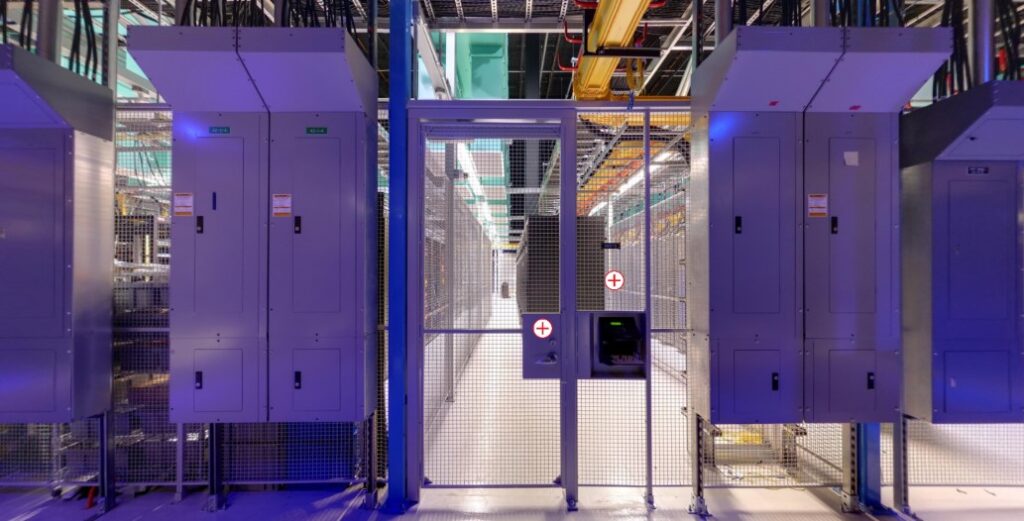 エクイニクス NY4データセンター プライベートケージ