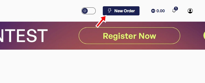 「New Order」を開く
